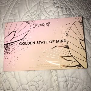 ONLY SWATCHED, coulourpop golden state of mind